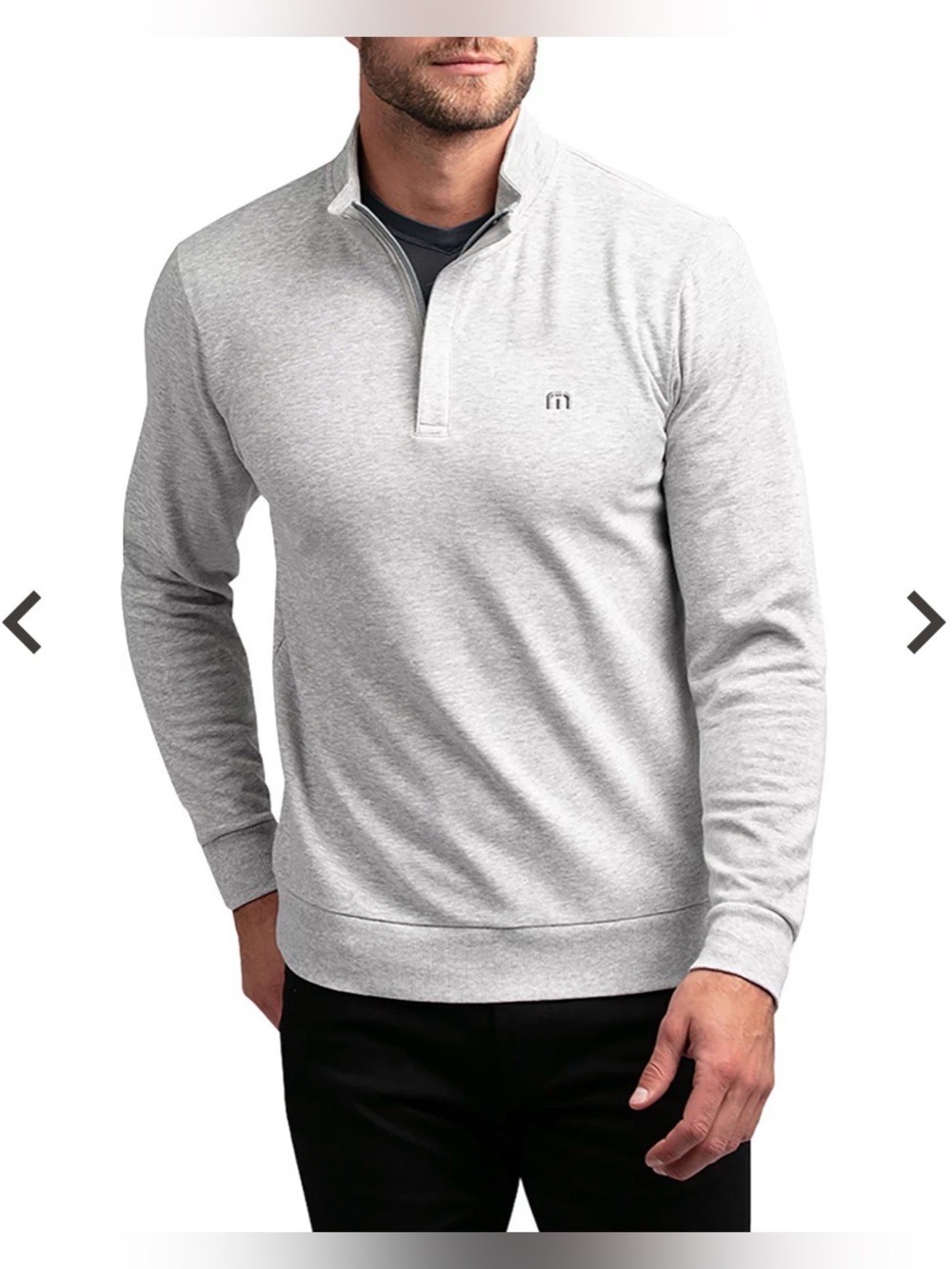 TravisMathew Cloud Quarter Zip 2.0 pullover